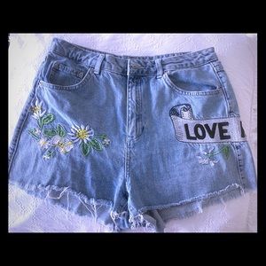 Topshop Jean shorts
